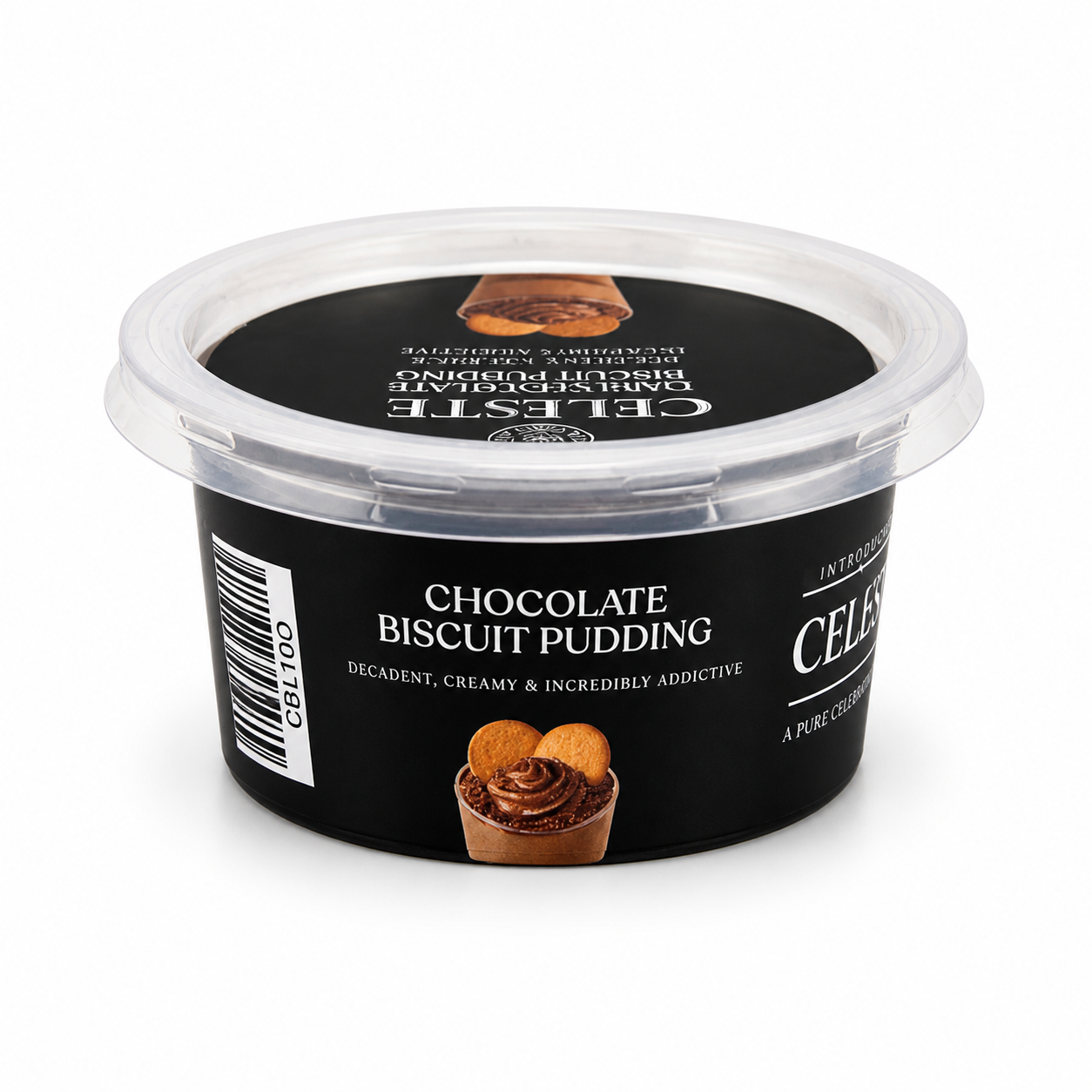 Celeste Chocolate Biscuit Pudding