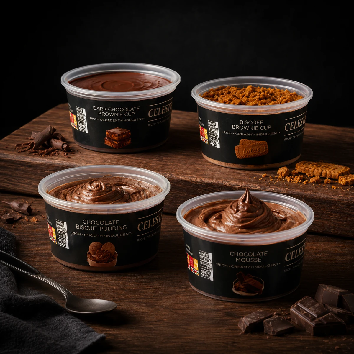 Celeste brownie cups